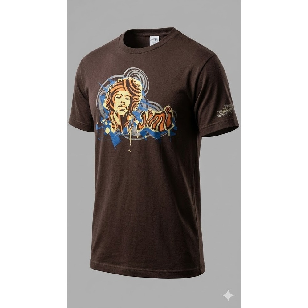 Vintage 2004 Jimi Hendrix Shirt Mens XL Y2K Band Tee Alstyle Graphic Grunge